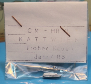 Harbour ferry type 1 "Kattwiek"  (1 p.) GER 1938 CM-HR 3